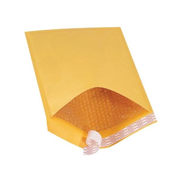 Bsc Preferred 10-1/2 x 16'' Kraft Freight Saver Pack #5 Self-Seal Bubble Mailers, 70PK B858SSR - main